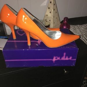 Tangerine heels